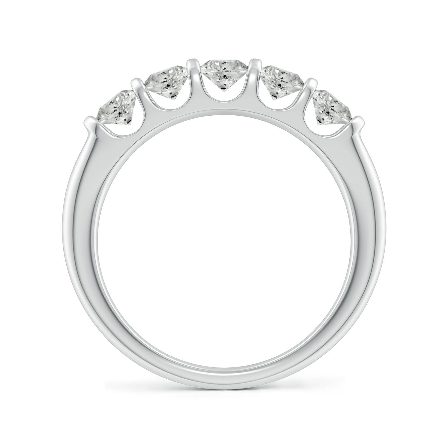 K, I3 / 0.73 CT / 14 KT White Gold