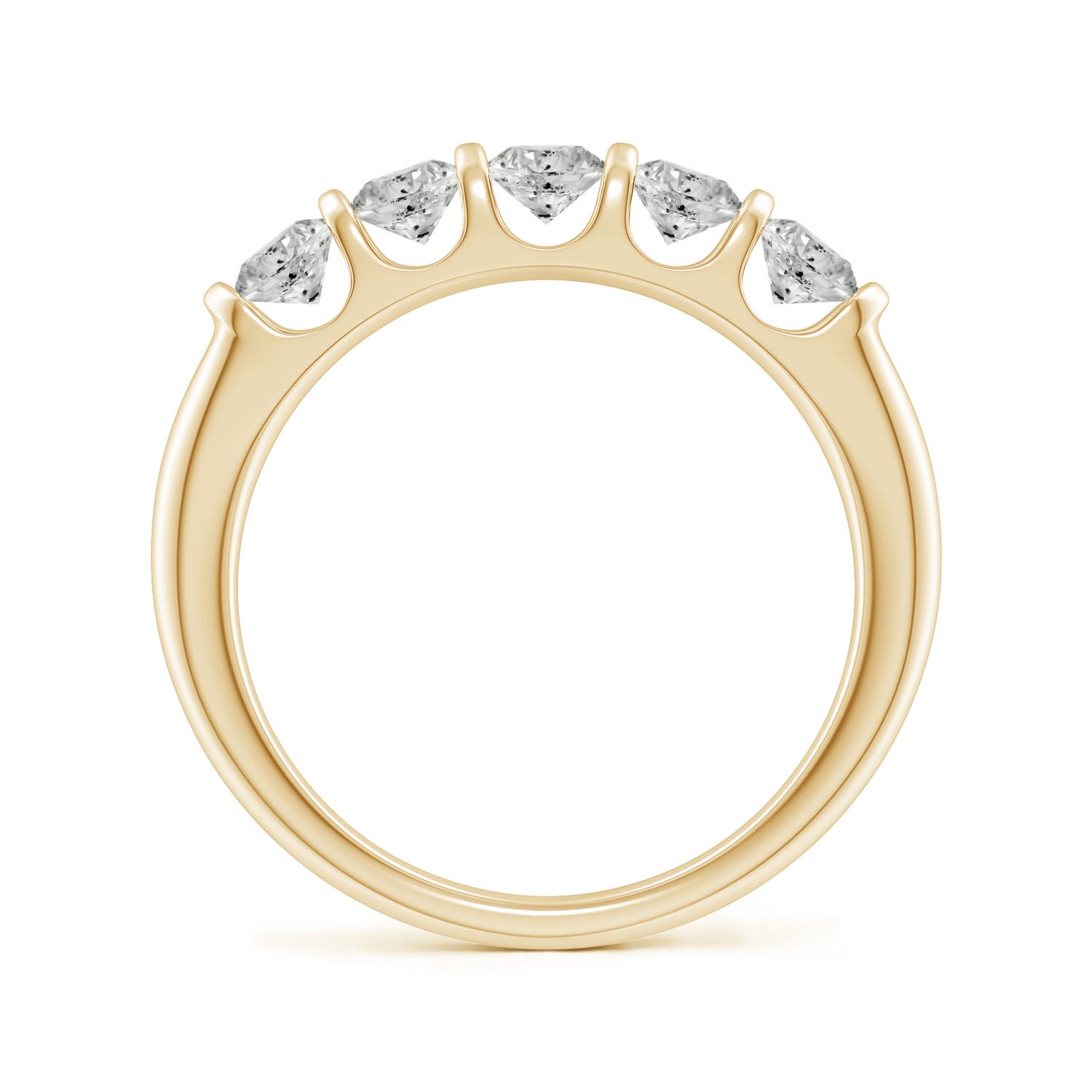 K, I3 / 0.73 CT / 14 KT Yellow Gold