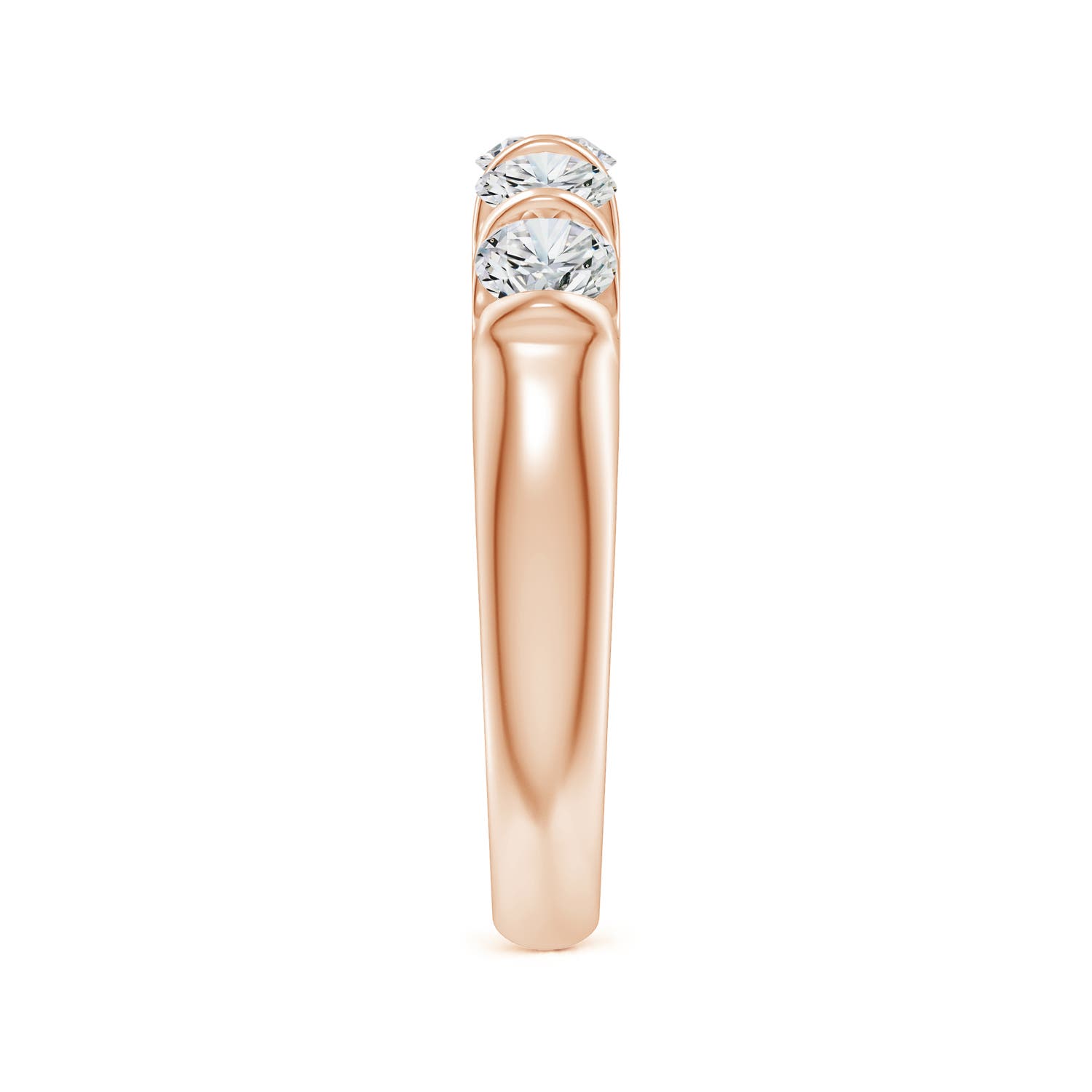 H, SI2 / 1 CT / 14 KT Rose Gold