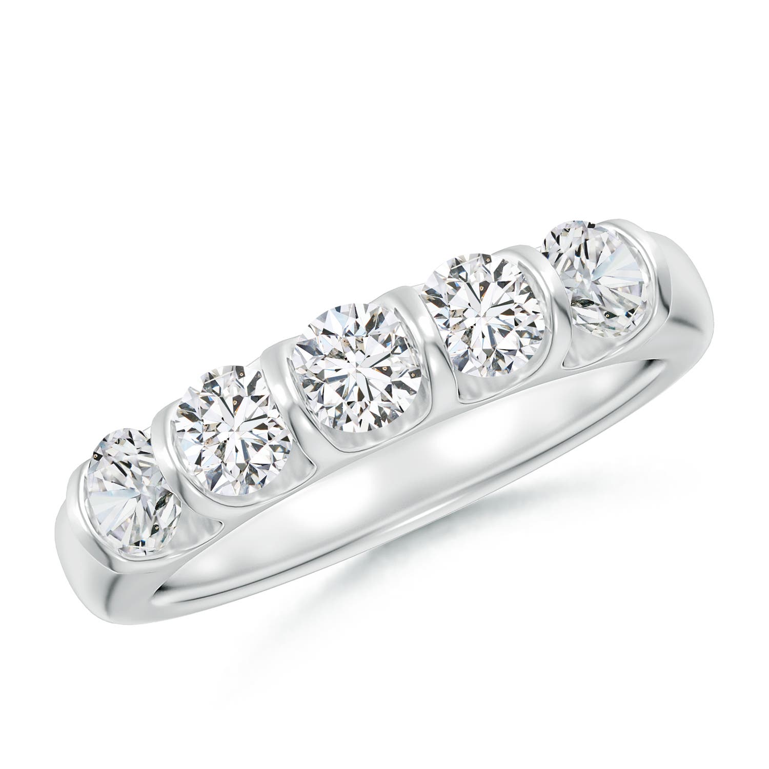 H, SI2 / 1 CT / 14 KT White Gold