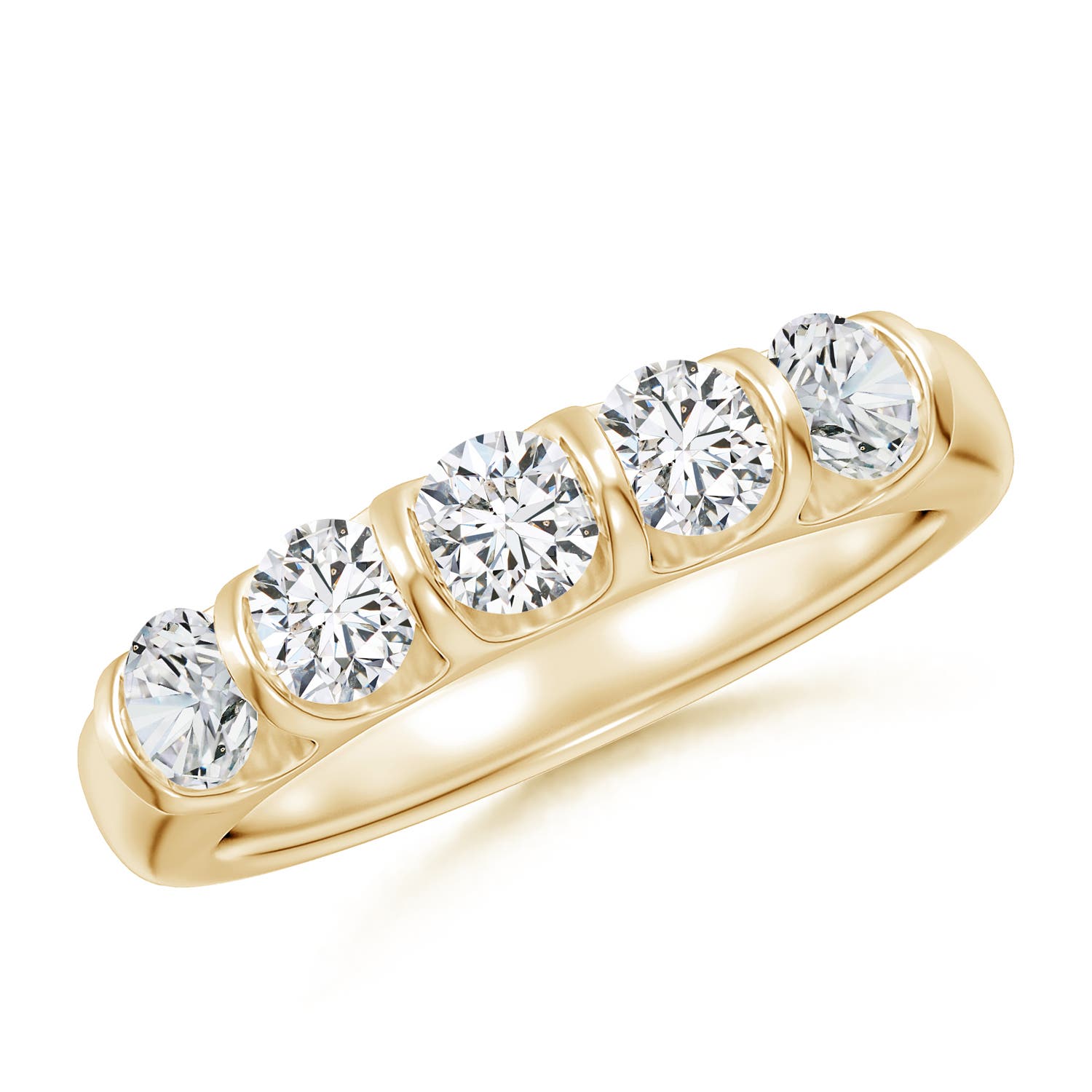 H, SI2 / 1 CT / 14 KT Yellow Gold