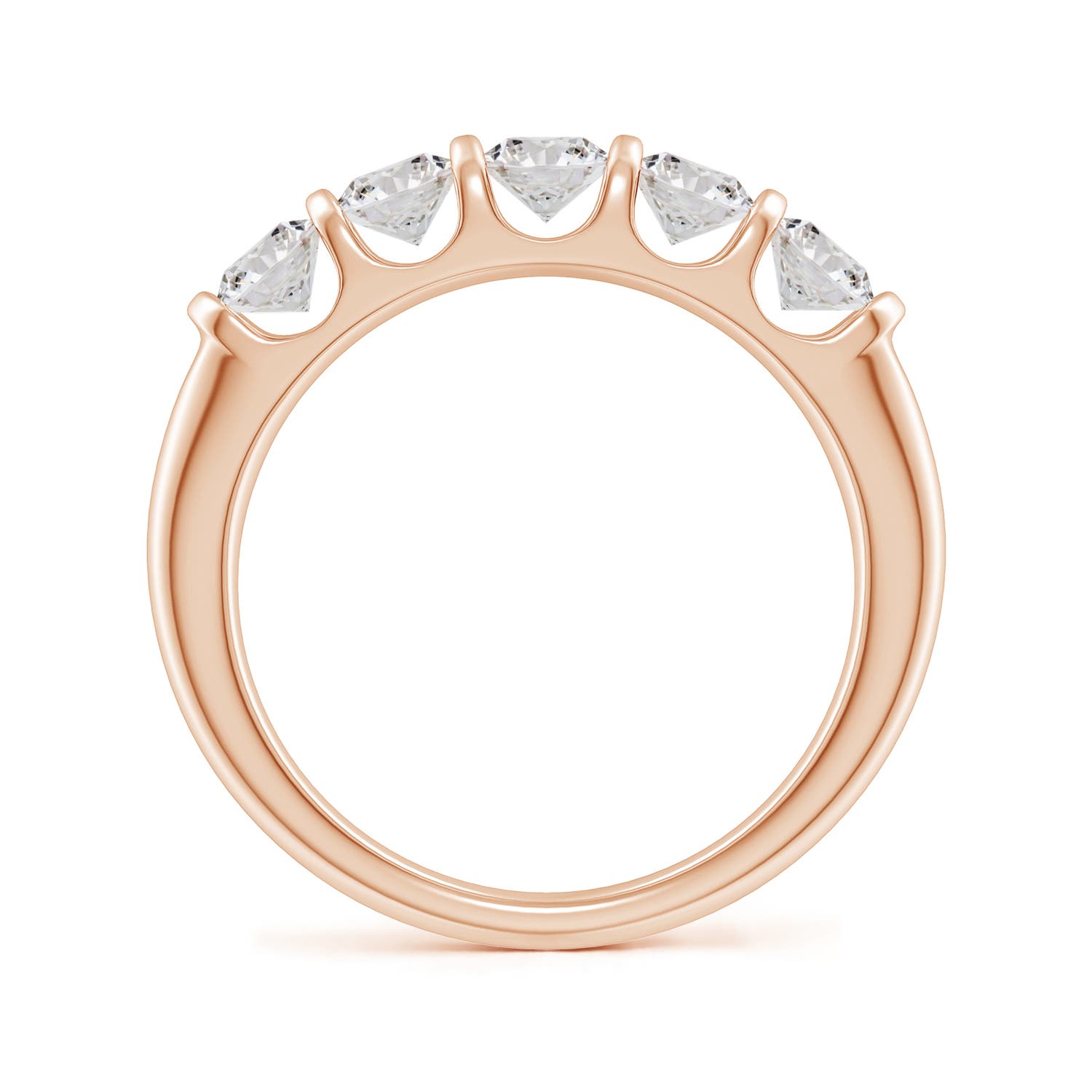 I-J, I1-I2 / 1 CT / 14 KT Rose Gold