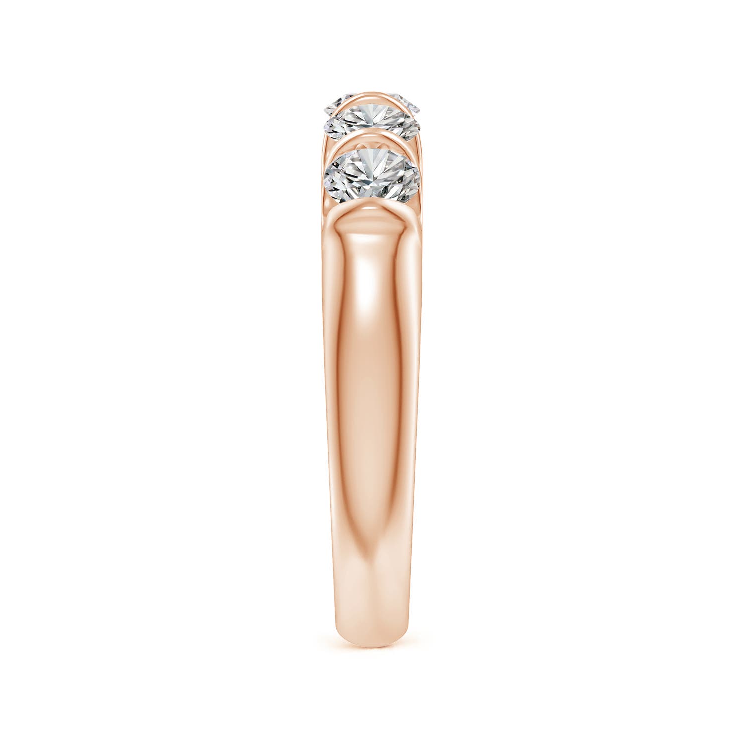 I-J, I1-I2 / 1 CT / 14 KT Rose Gold