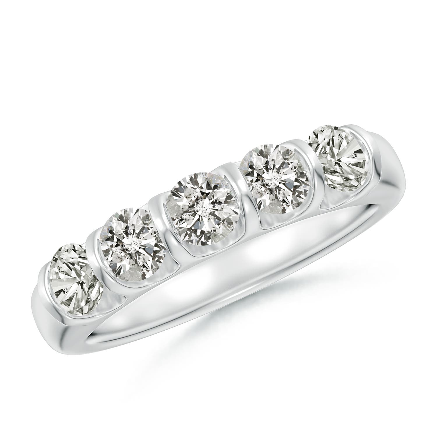 K, I3 / 1 CT / 14 KT White Gold