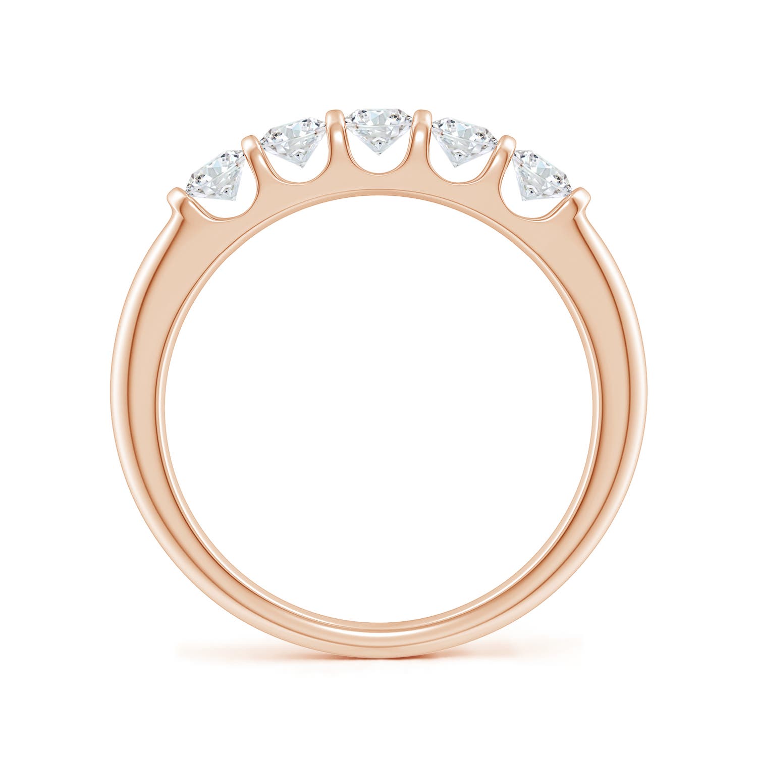 G, VS2 / 0.53 CT / 14 KT Rose Gold