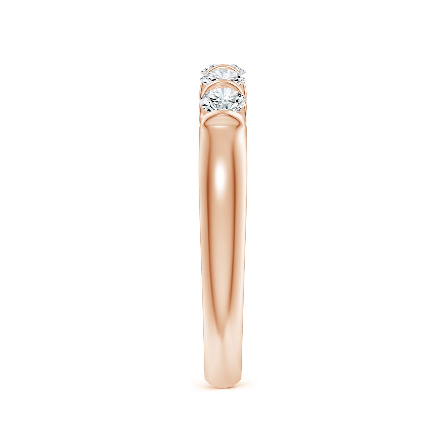 G, VS2 / 0.53 CT / 14 KT Rose Gold