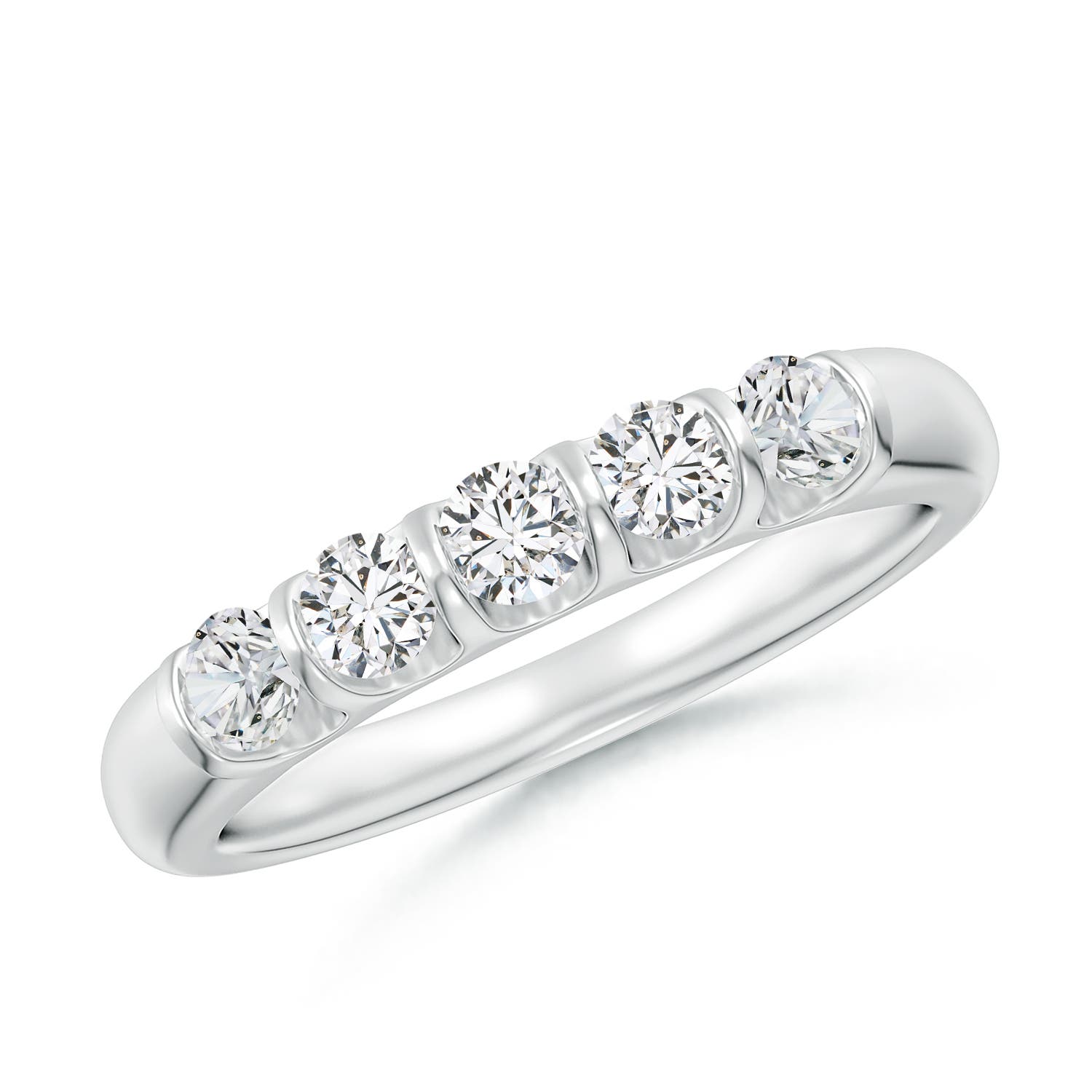 H, SI2 / 0.53 CT / 14 KT White Gold