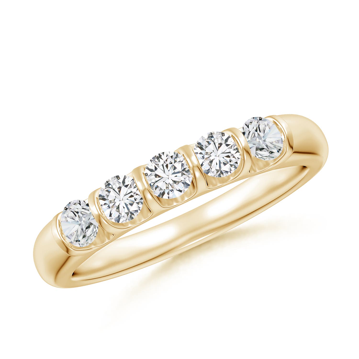 H, SI2 / 0.53 CT / 14 KT Yellow Gold