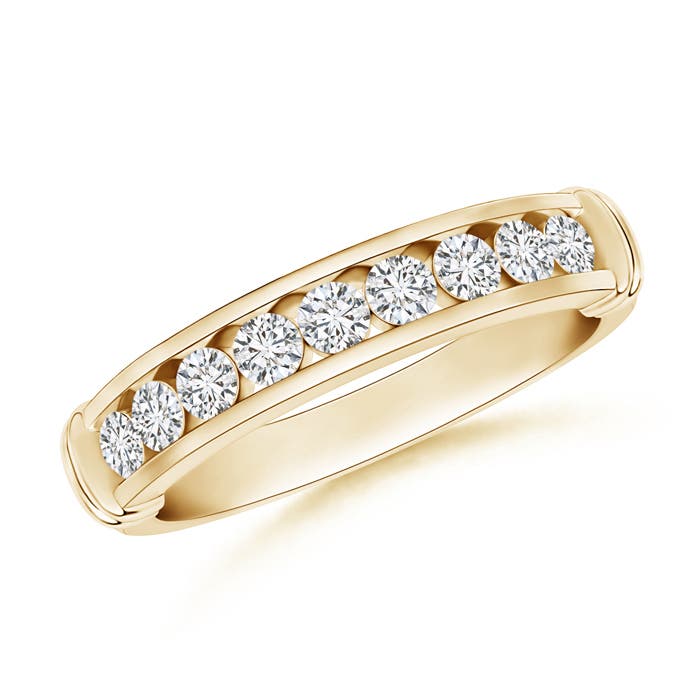 H, SI2 / 0.52 CT / 14 KT Yellow Gold