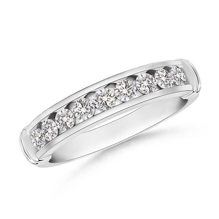 I-J, I1-I2 / 0.52 CT / 14 KT White Gold