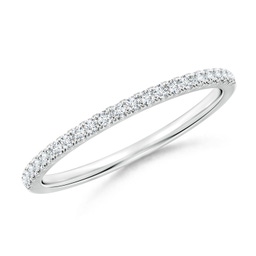 Stackables Platinum Diamond Rings