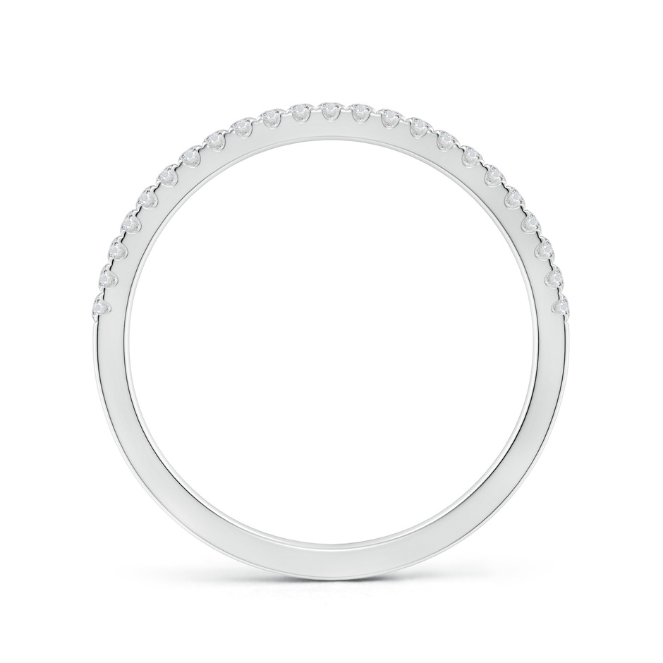 1.2mm HSI2 Classic Diamond Half Eternity Wedding Band in P950 Platinum side-1