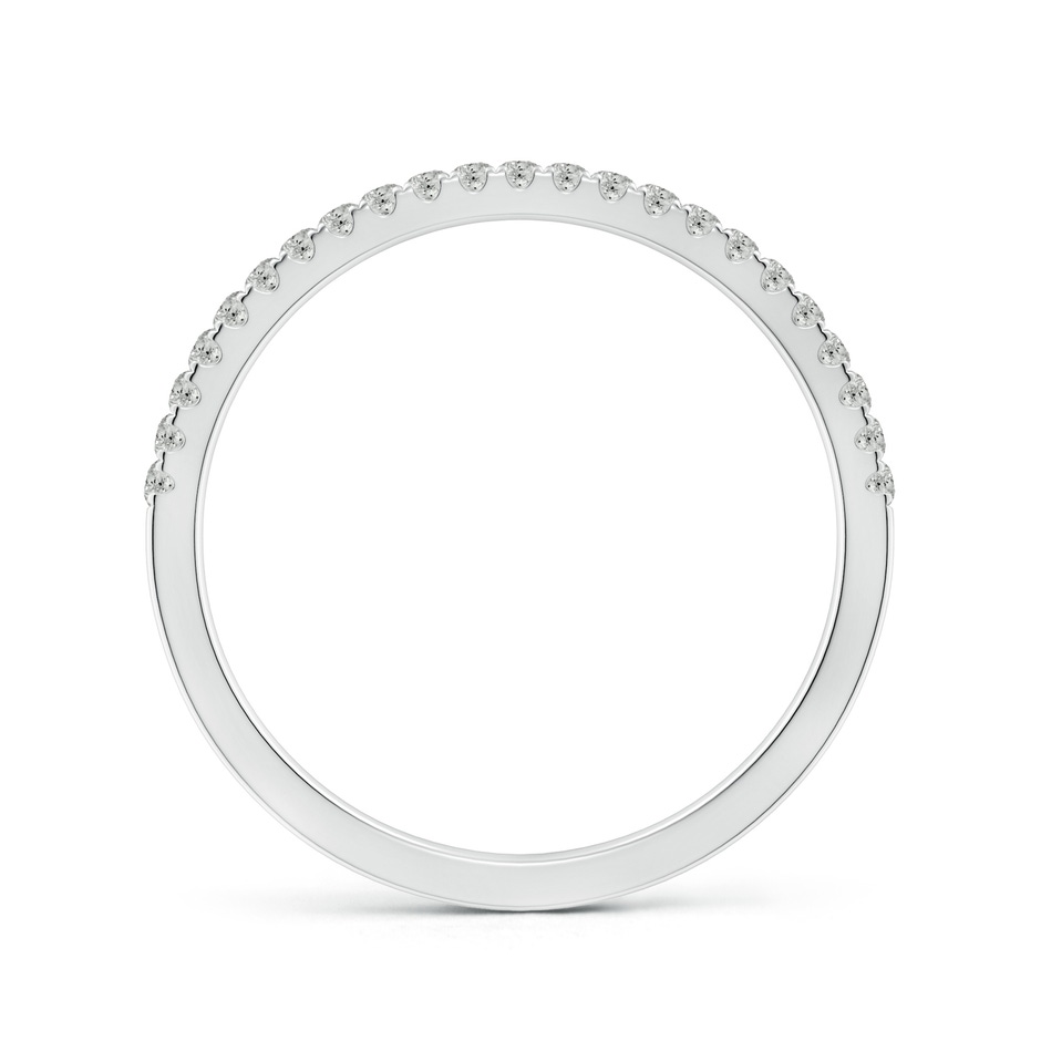 1.2mm JI2 Classic Diamond Half Eternity Wedding Band in White Gold side-1