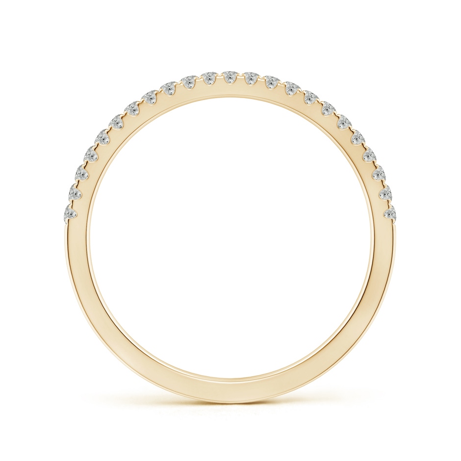 1.2mm JI2 Classic Diamond Half Eternity Wedding Band in Yellow Gold side-1
