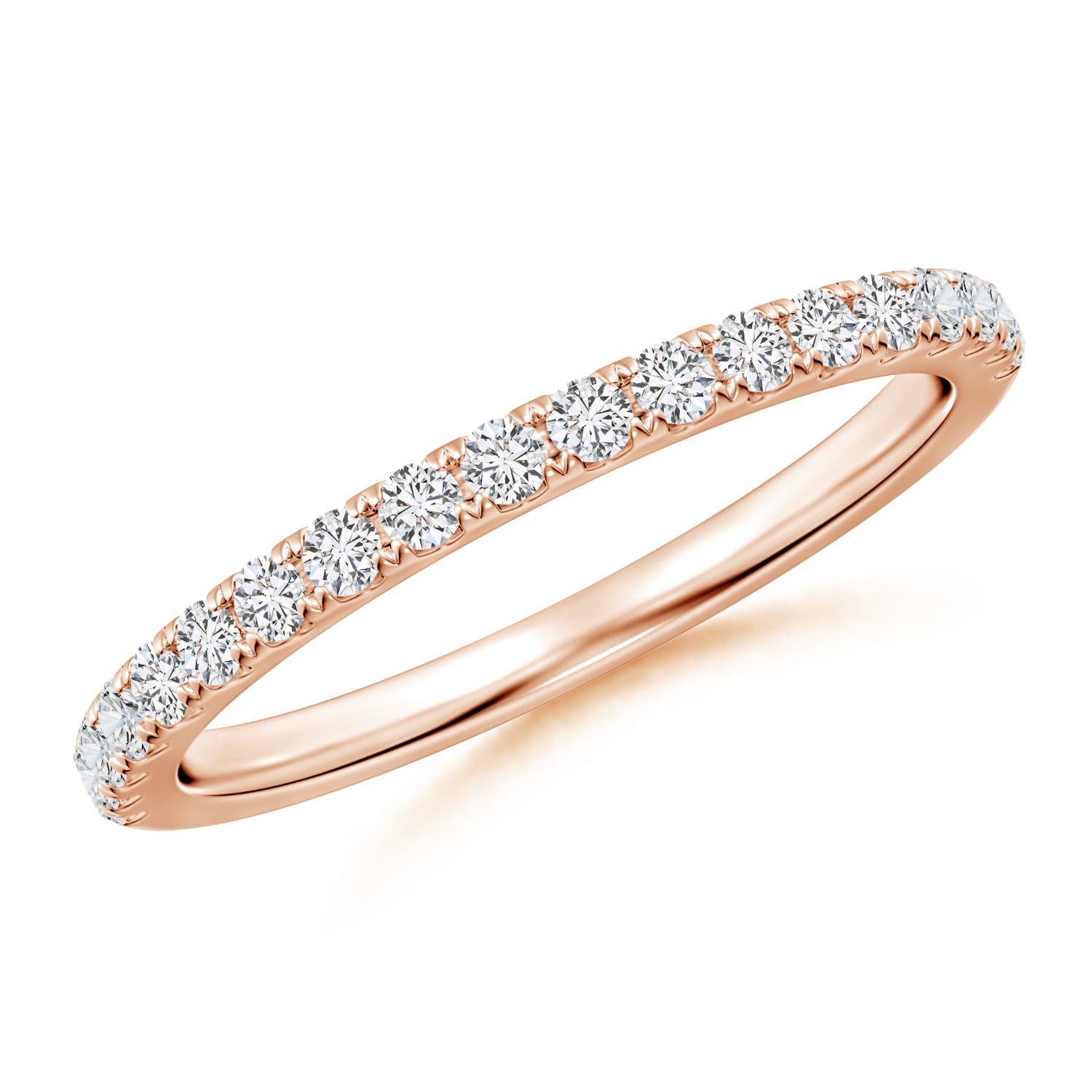 H, SI2 / 0.34 CT / 14 KT Rose Gold