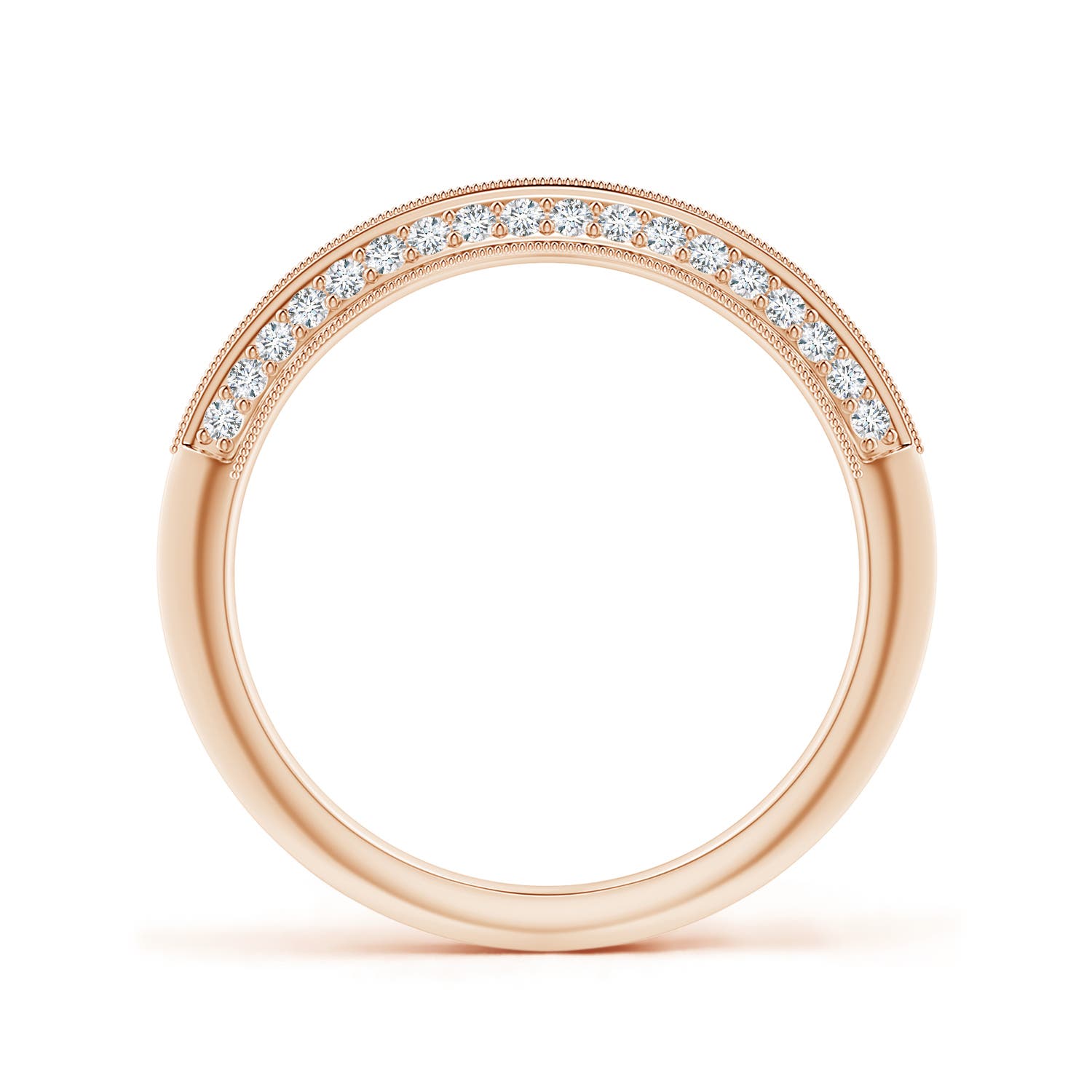 F-G, VS / 0.27 CT / 14 KT Rose Gold