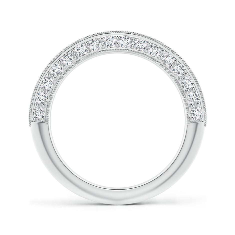 1.75mm GVS2 Pavé-Set Diamond Knife Edge Wedding Band for Women in White Gold side-1