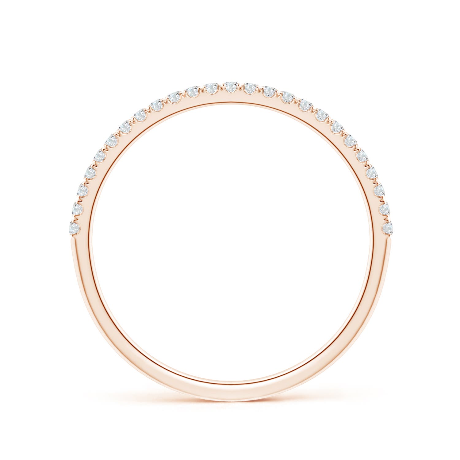 G, VS2 / 0.15 CT / 14 KT Rose Gold