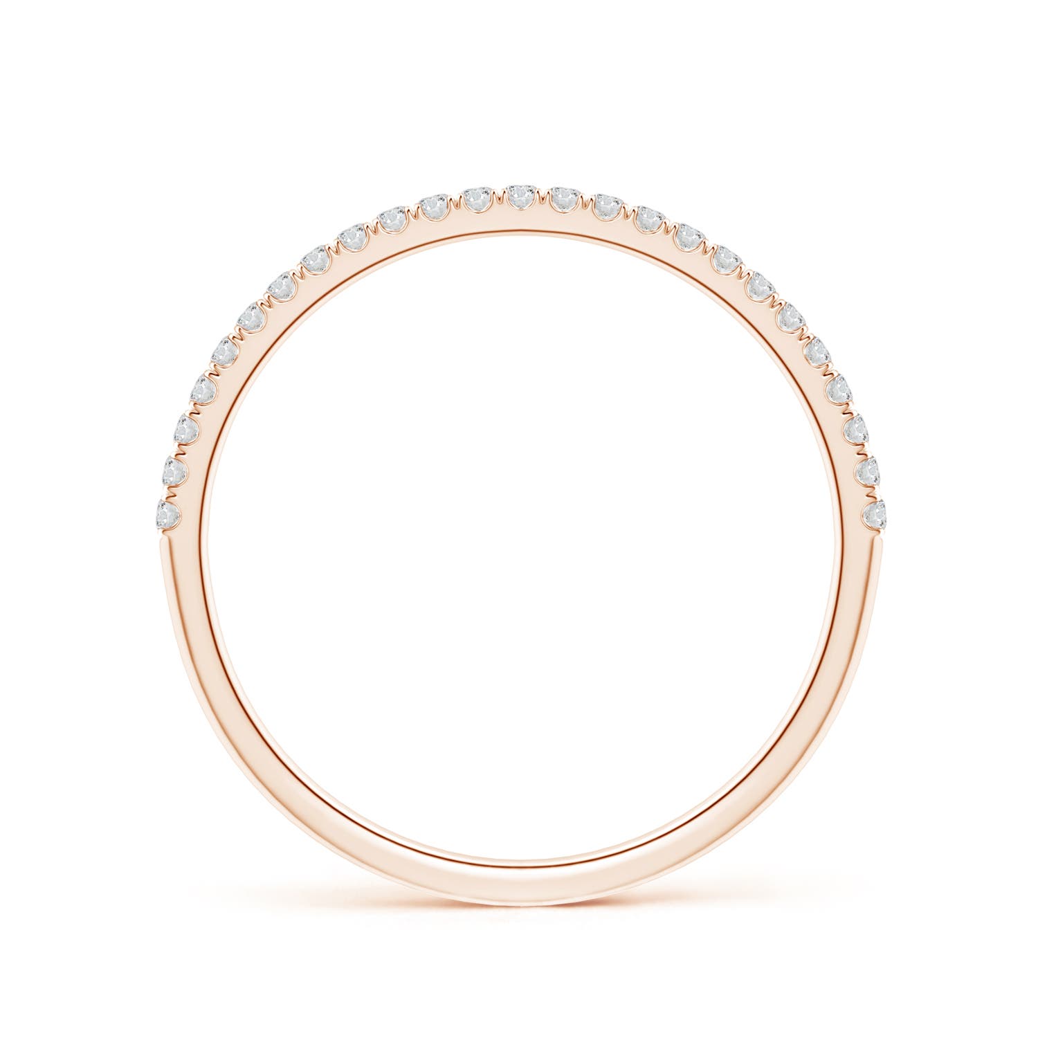 H, SI2 / 0.15 CT / 14 KT Rose Gold