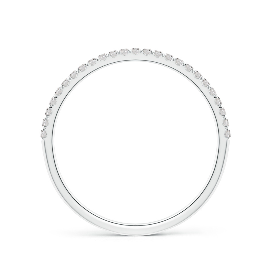 1.1mm IJI1I2 Classic Split Prong Diamond Half Eternity Wedding Ring in P950 Platinum side 199