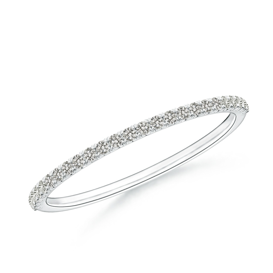 1.1mm KI3 Classic Split Prong Diamond Half Eternity Wedding Ring in P950 Platinum 