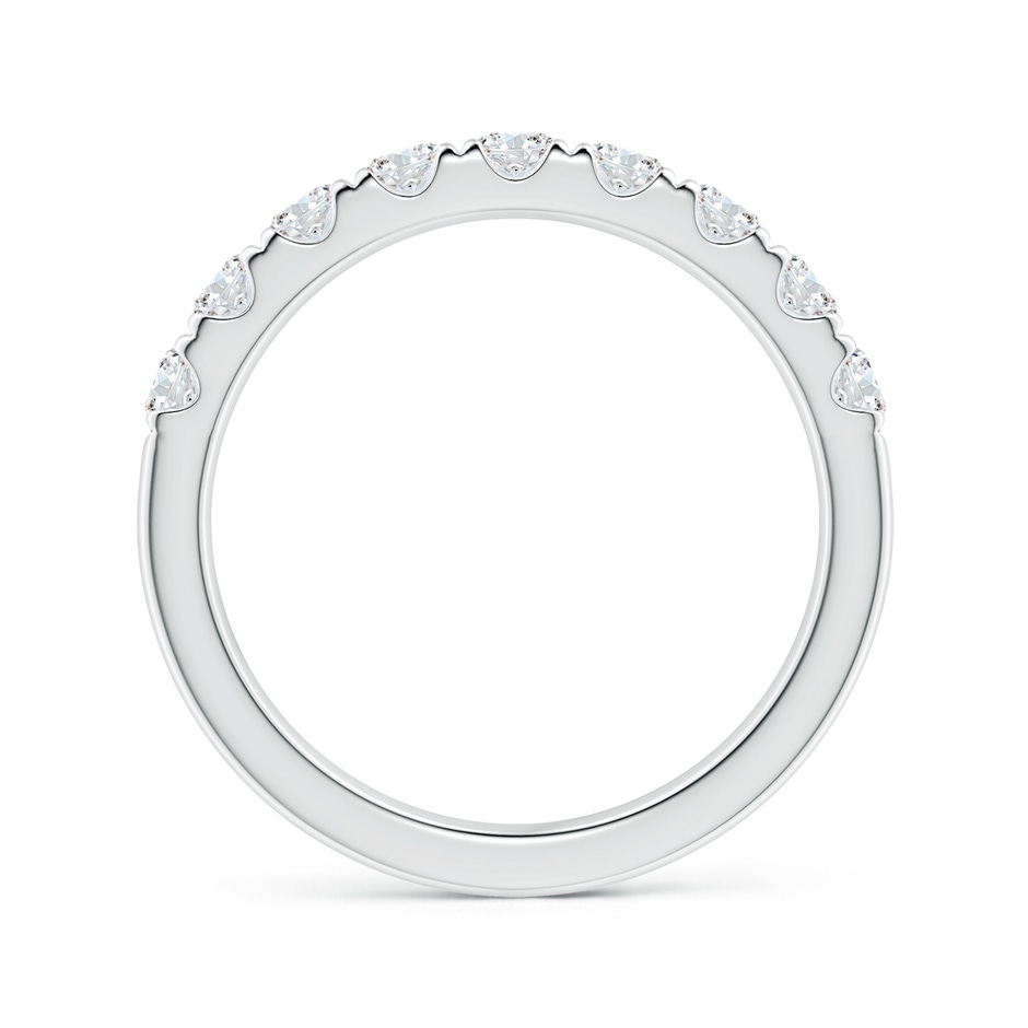 3mm GVS2 Classic Split Prong Diamond Half Eternity Wedding Ring in P950 Platinum side 199