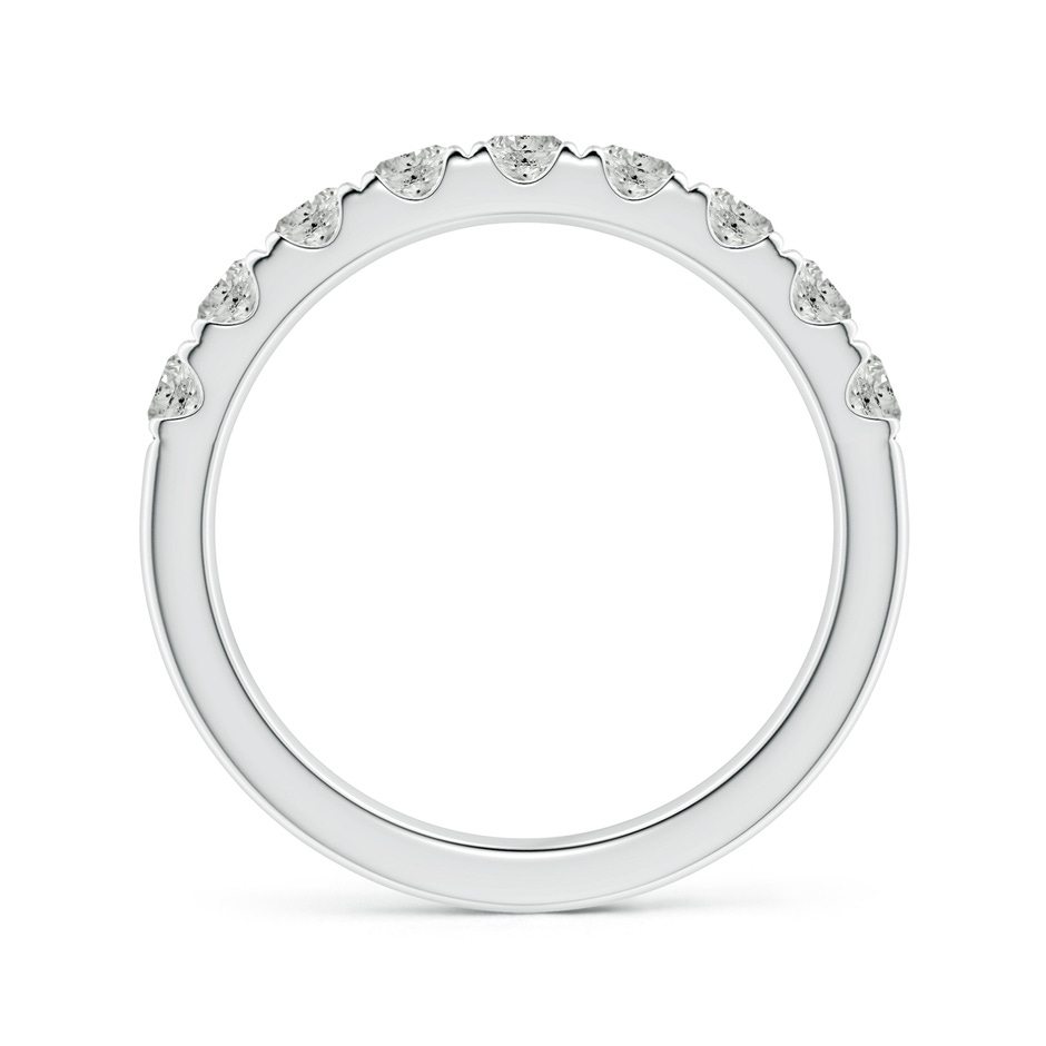 3mm KI3 Classic Split Prong Diamond Half Eternity Wedding Ring in White Gold side 199
