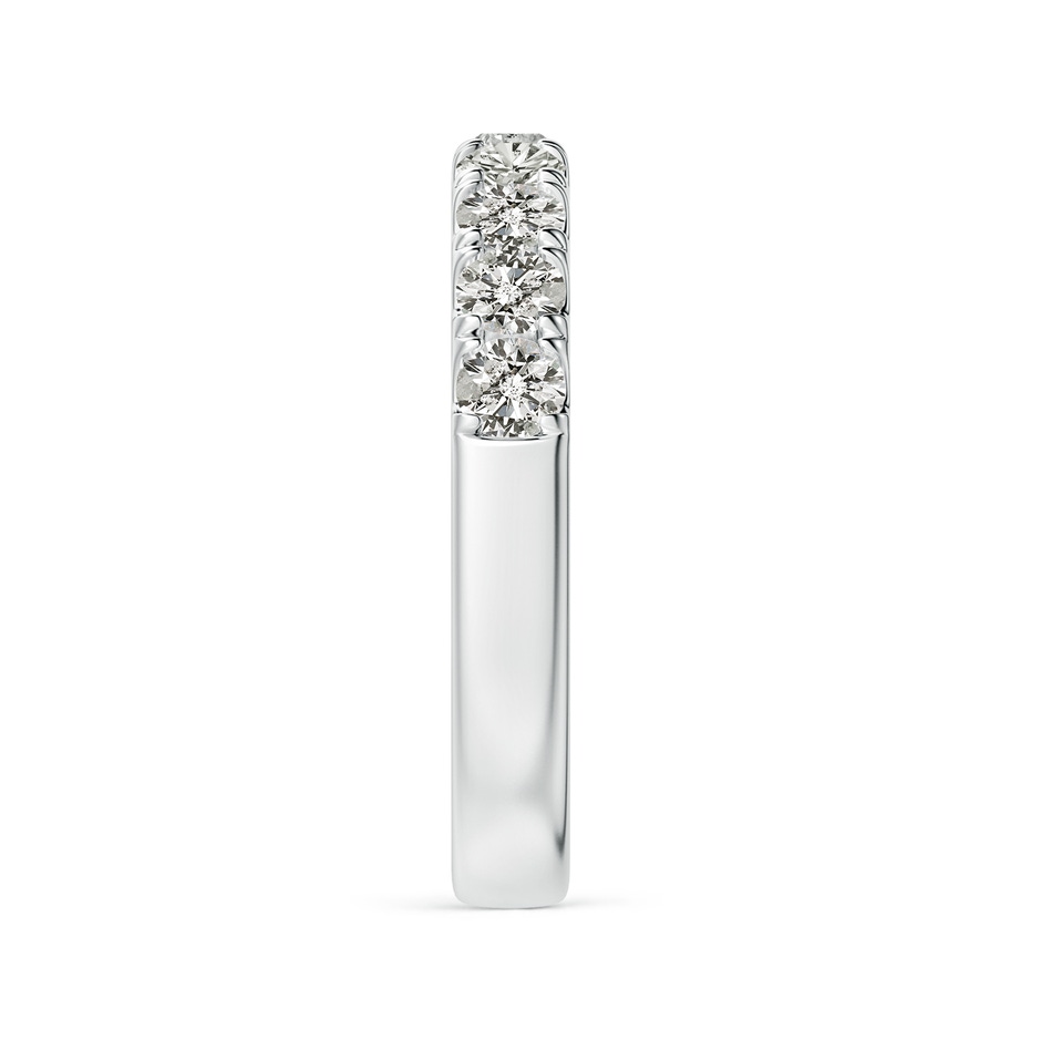 3mm KI3 Classic Split Prong Diamond Half Eternity Wedding Ring in White Gold side 299