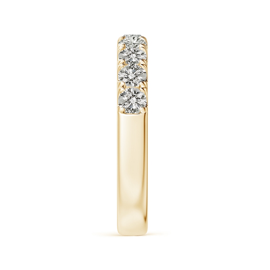 3mm KI3 Classic Split Prong Diamond Half Eternity Wedding Ring in Yellow Gold side 299