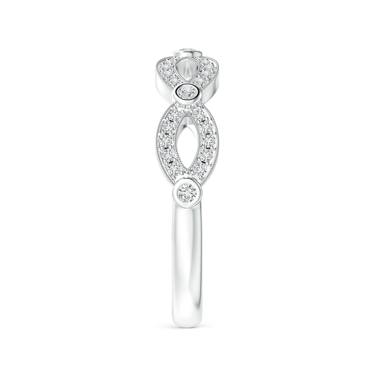 H, SI2 / 0.25 CT / 14 KT White Gold