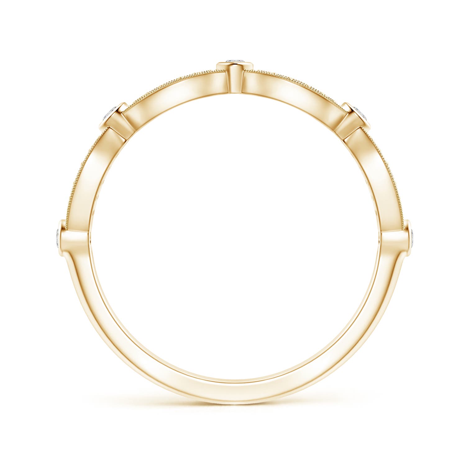 H, SI2 / 0.25 CT / 14 KT Yellow Gold