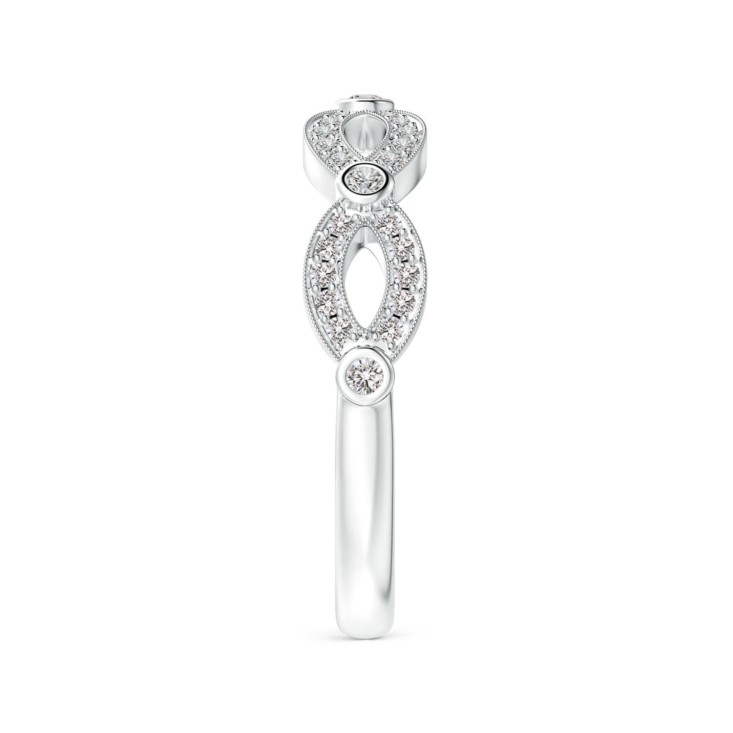 I-J, I1-I2 / 0.25 CT / 14 KT White Gold