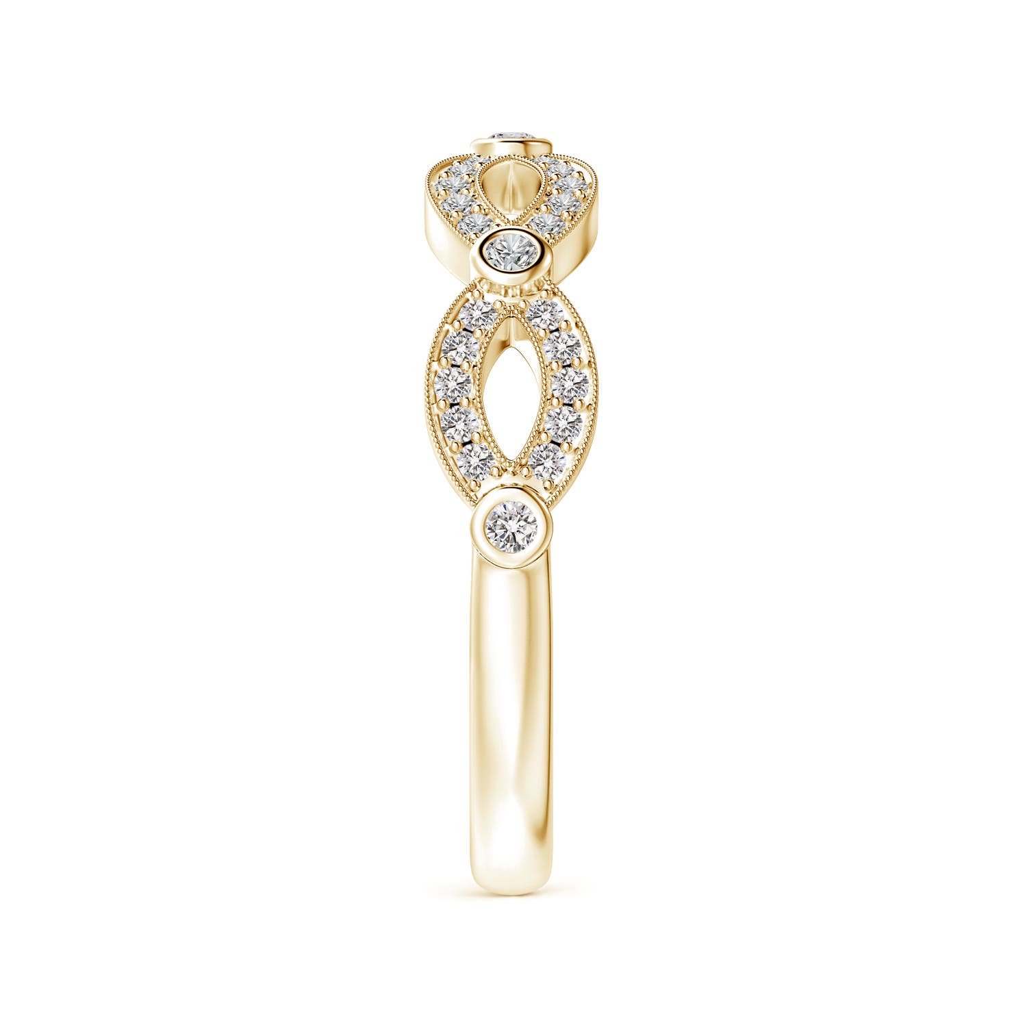 I-J, I1-I2 / 0.25 CT / 14 KT Yellow Gold