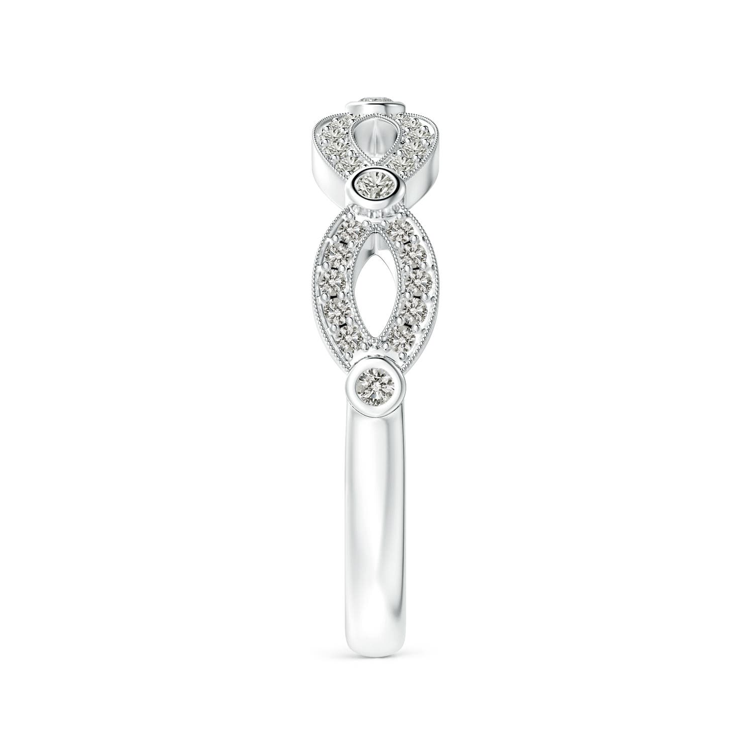 K, I3 / 0.25 CT / 14 KT White Gold