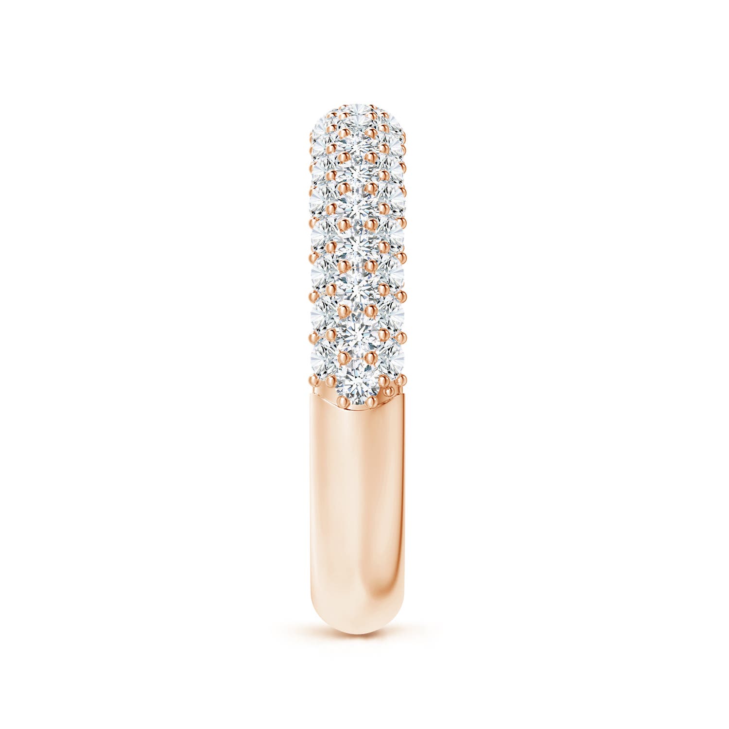 G, VS2 / 0.99 CT / 14 KT Rose Gold