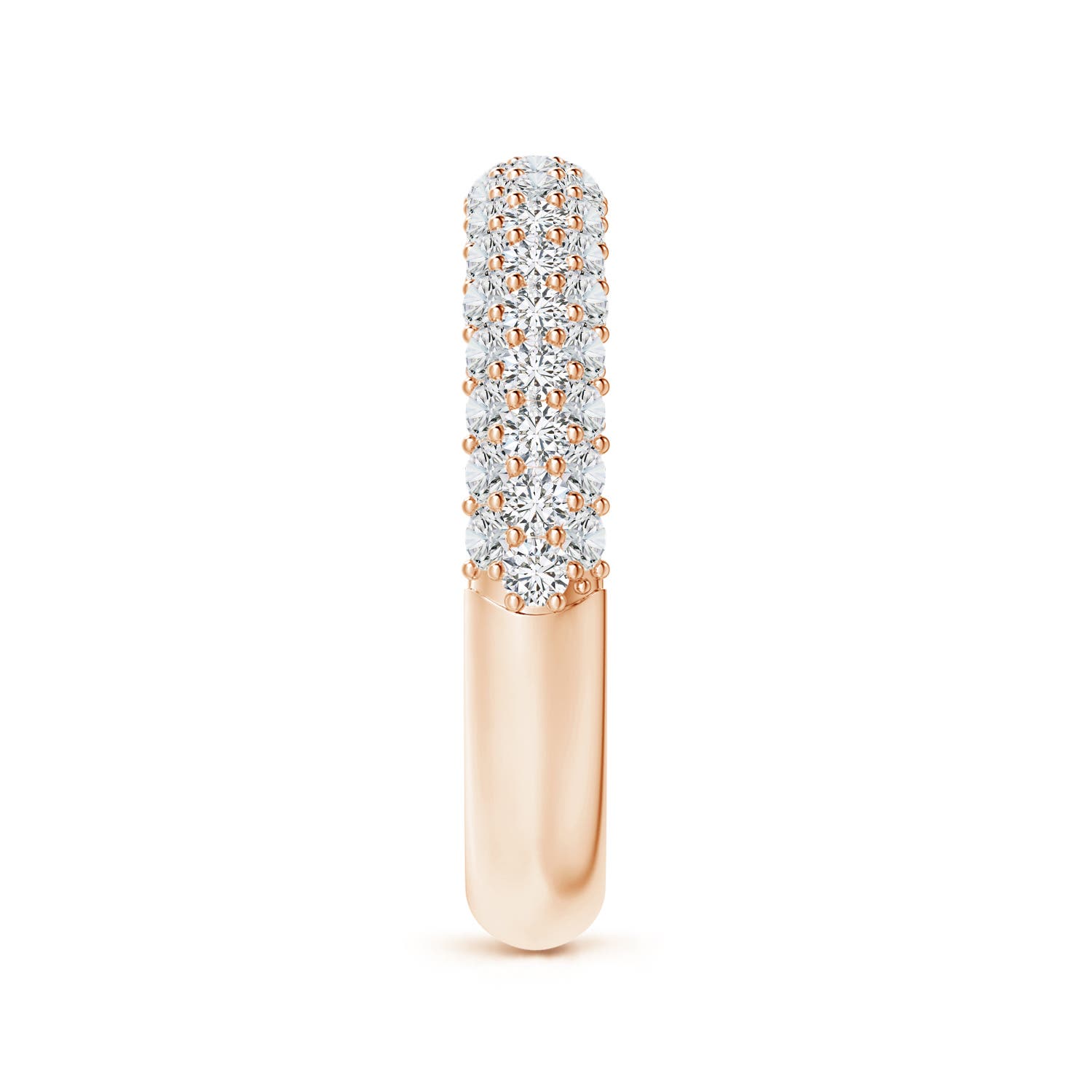 H, SI2 / 0.99 CT / 14 KT Rose Gold