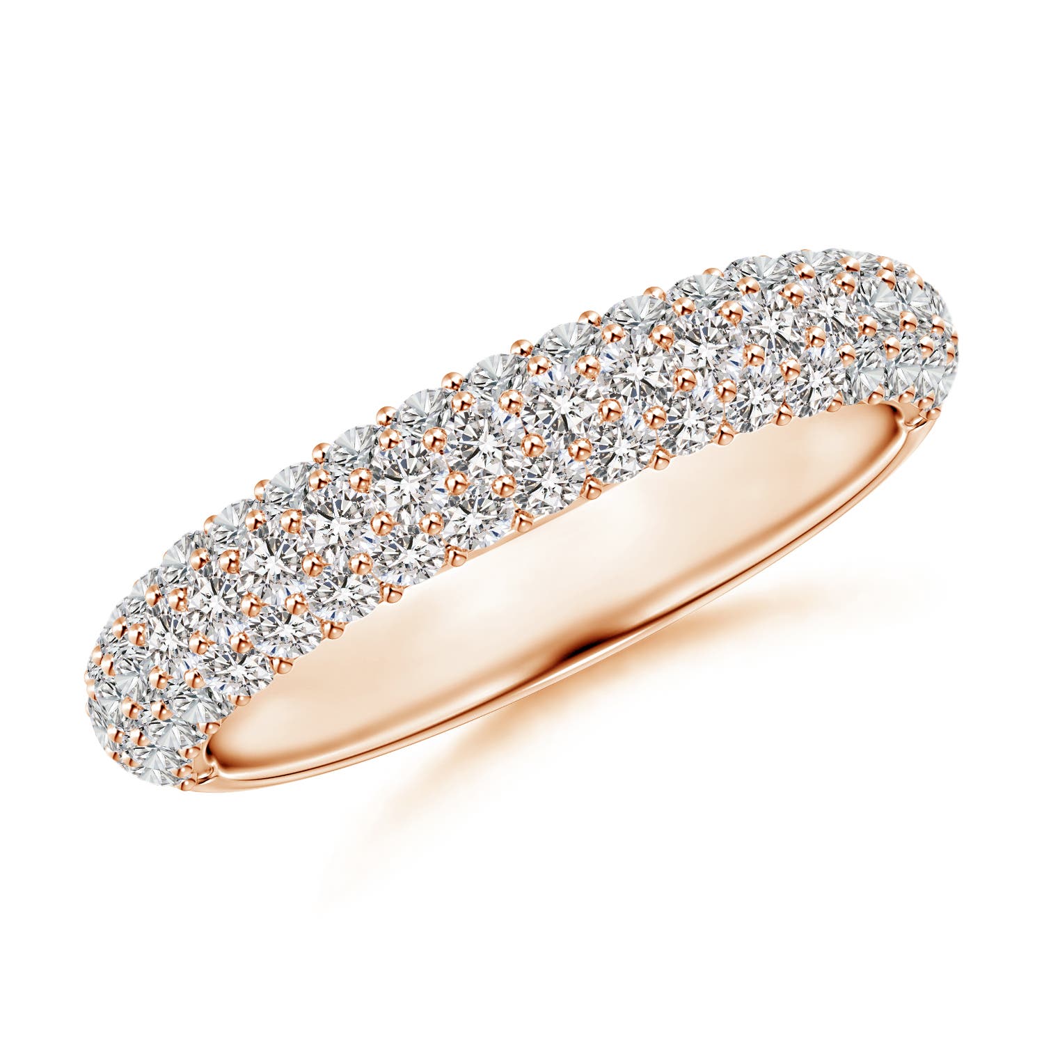 I-J, I1-I2 / 0.99 CT / 14 KT Rose Gold