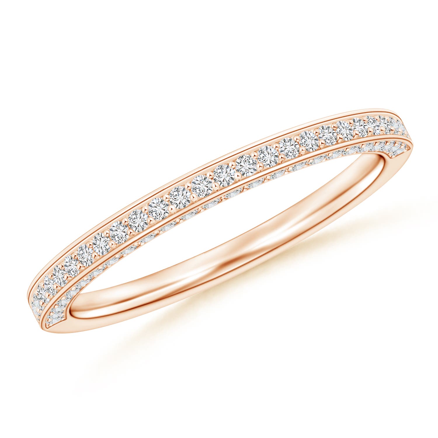 H, SI2 / 0.39 CT / 14 KT Rose Gold