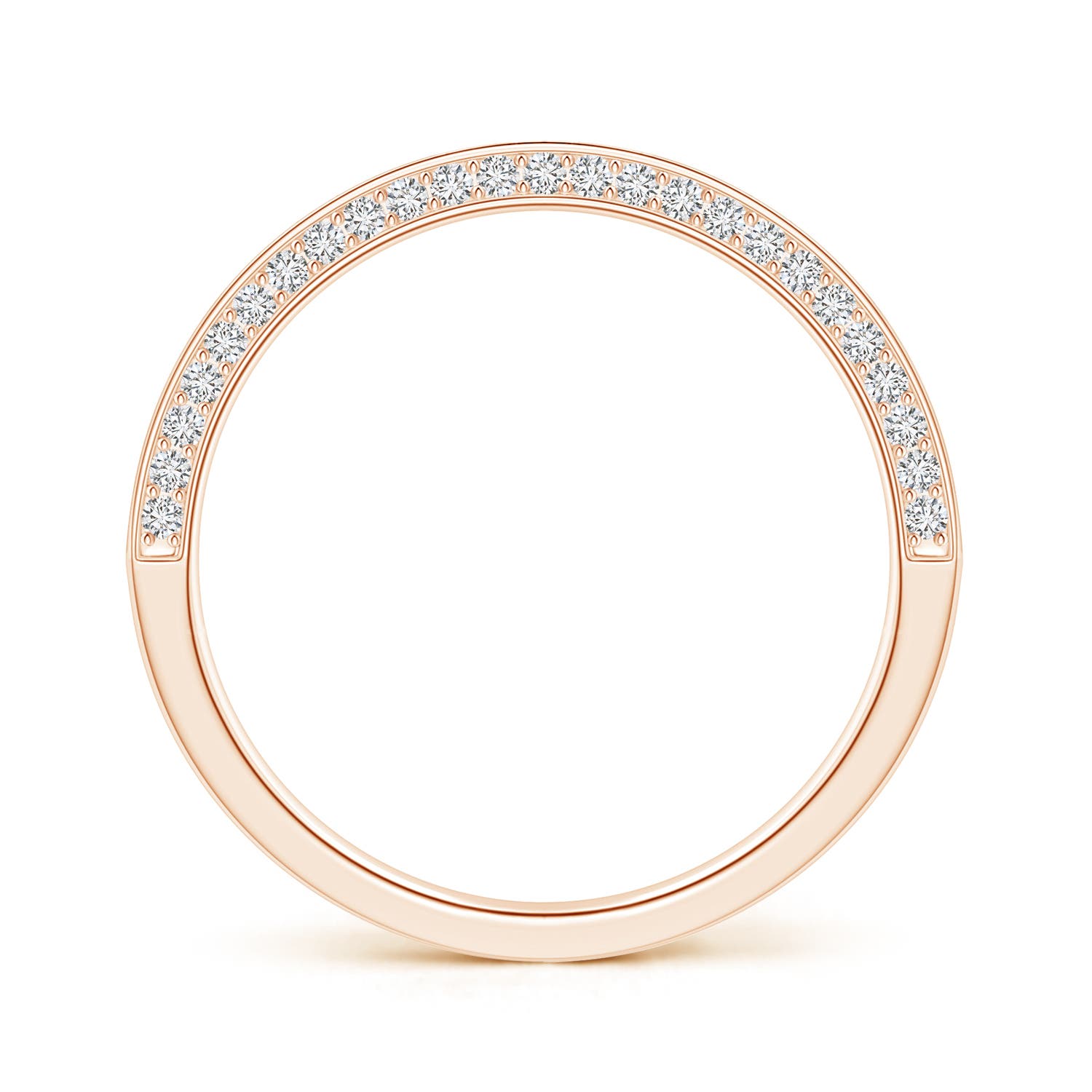 H, SI2 / 0.39 CT / 14 KT Rose Gold