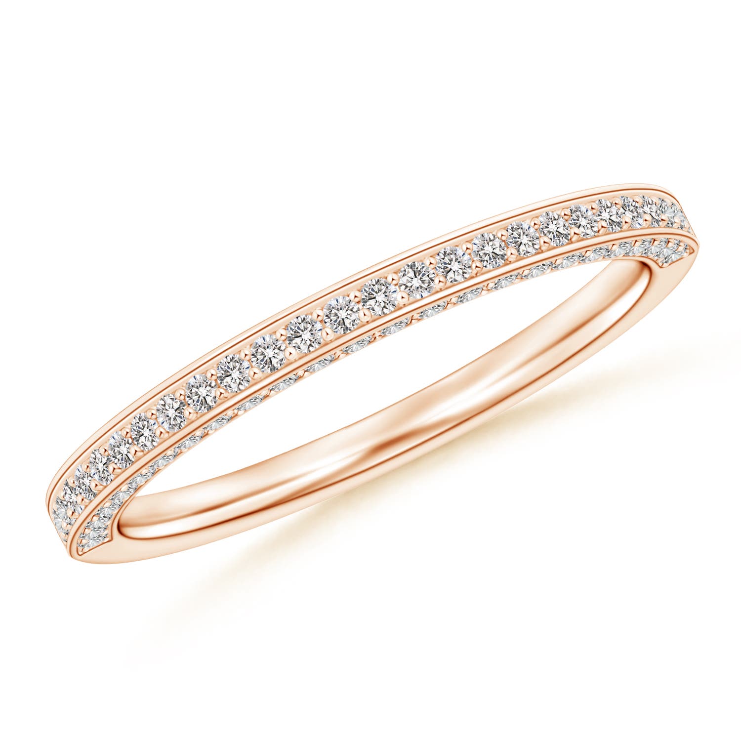 I-J, I1-I2 / 0.39 CT / 14 KT Rose Gold