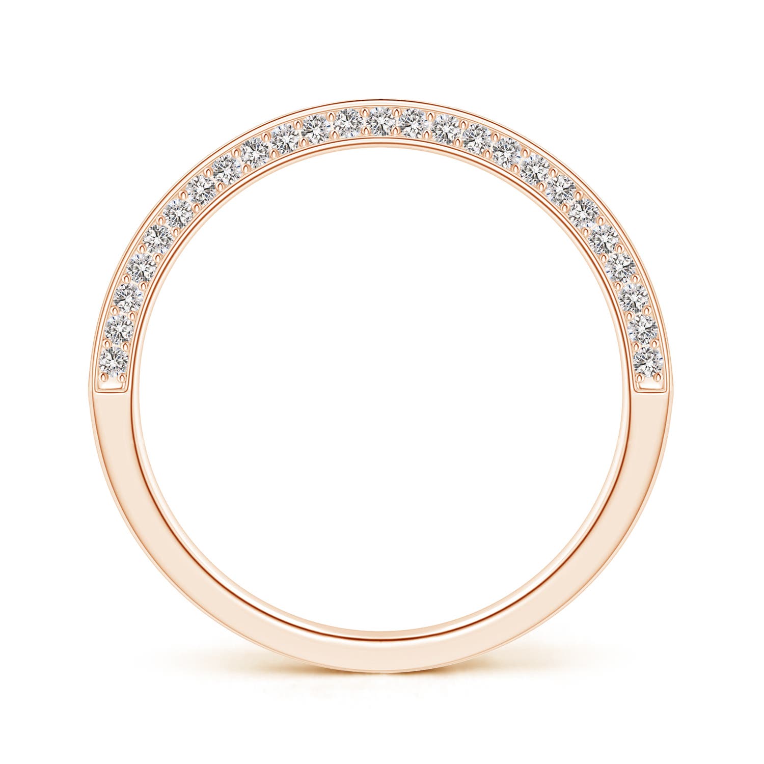 I-J, I1-I2 / 0.39 CT / 14 KT Rose Gold