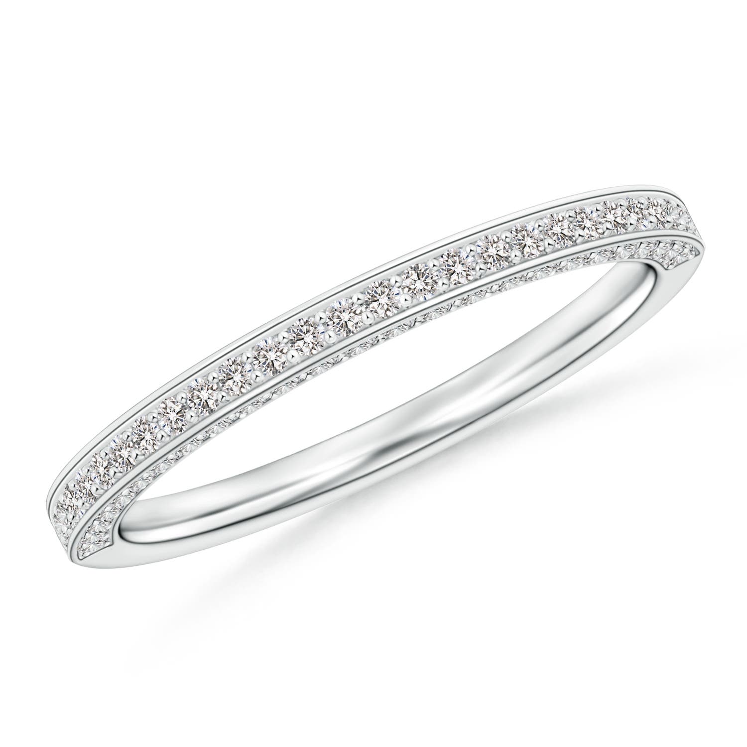 I-J, I1-I2 / 0.39 CT / 14 KT White Gold