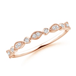 Rose Gold Rose Gold Wedding Rings