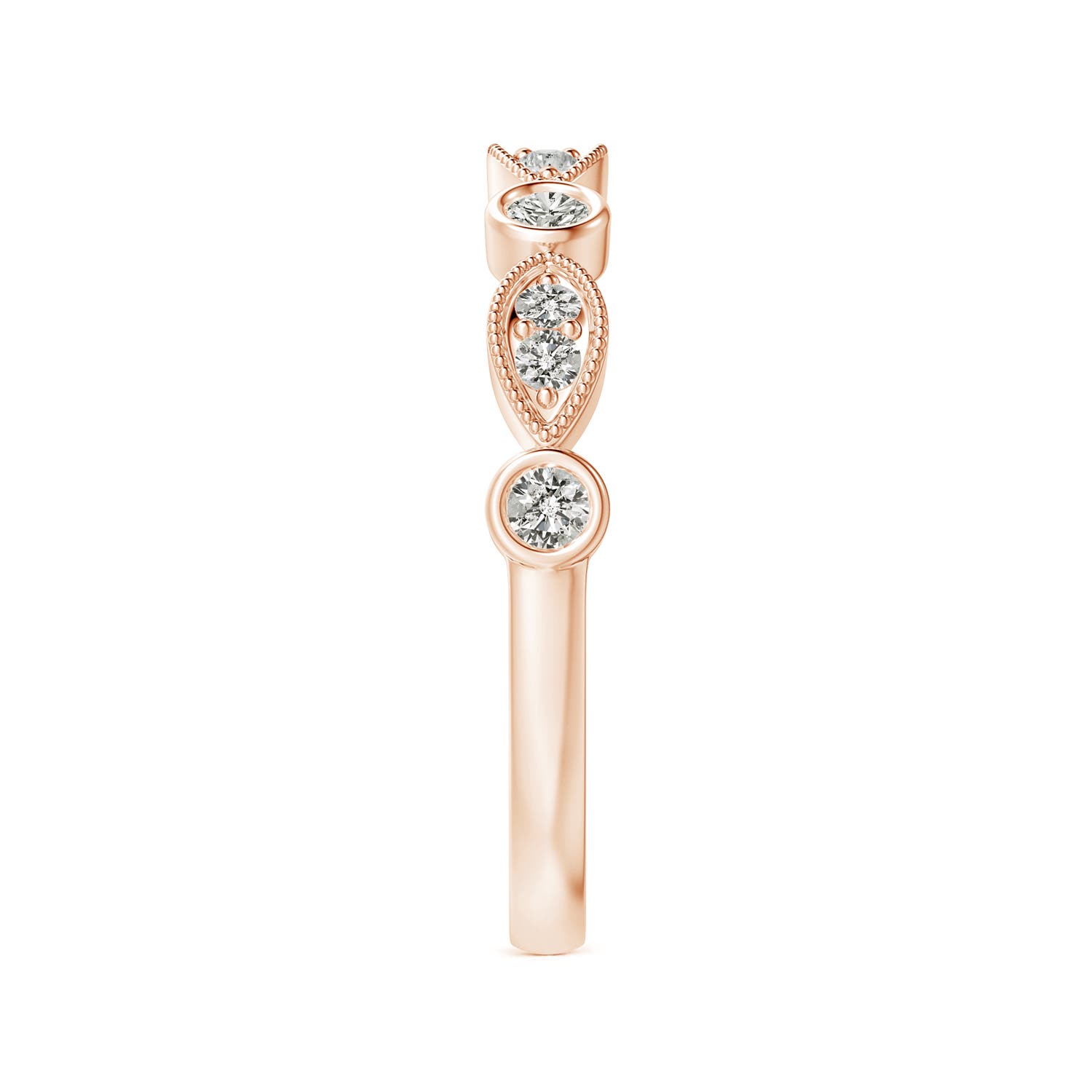 K, I3 / 0.33 CT / 14 KT Rose Gold