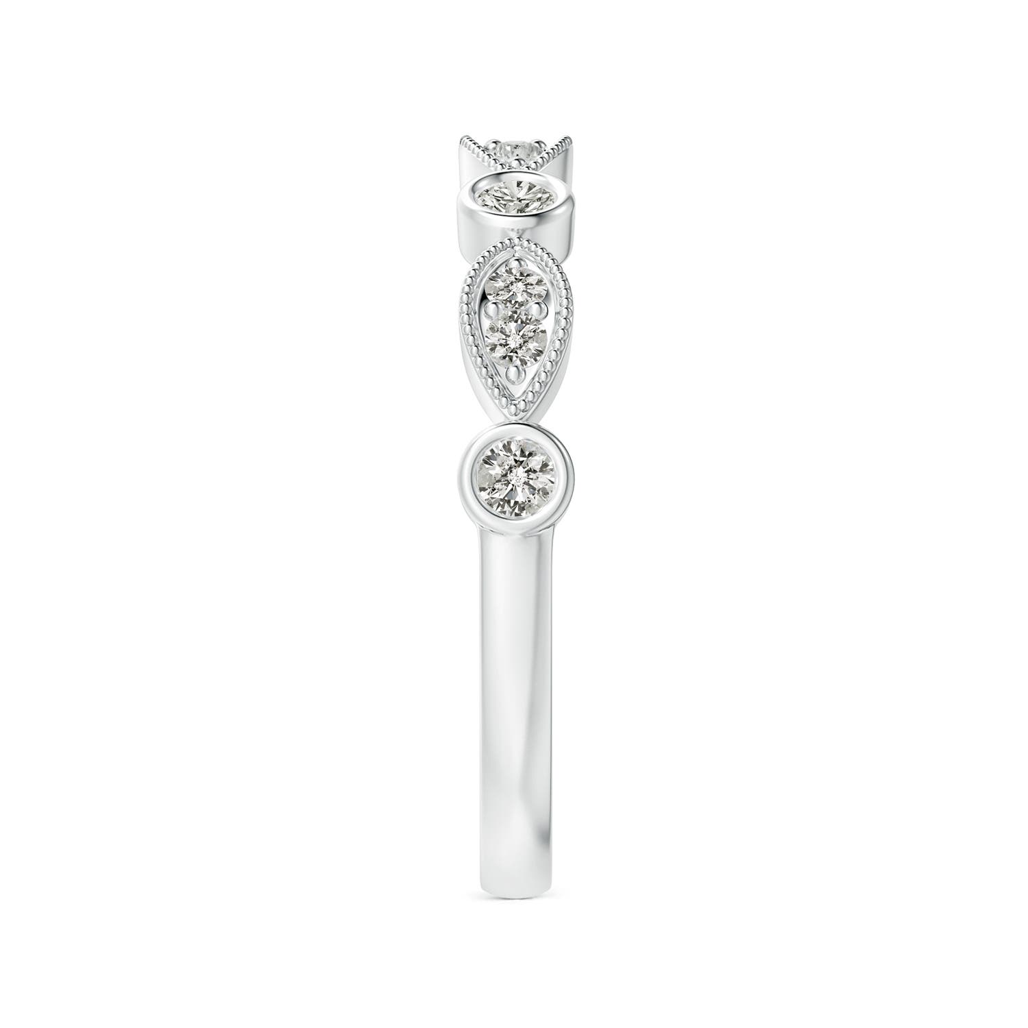 K, I3 / 0.33 CT / 14 KT White Gold