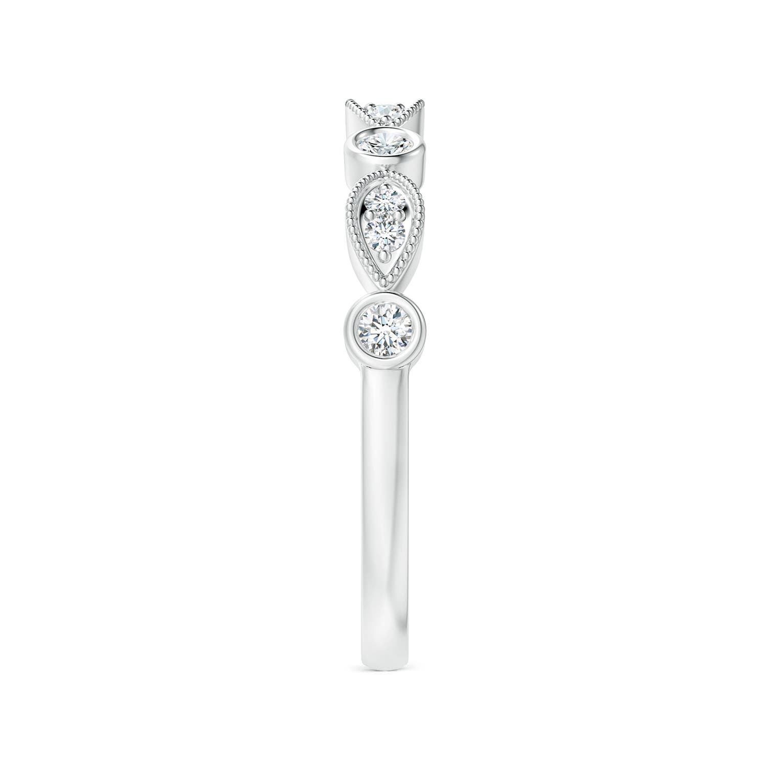 G, VS2 / 0.21 CT / 14 KT White Gold