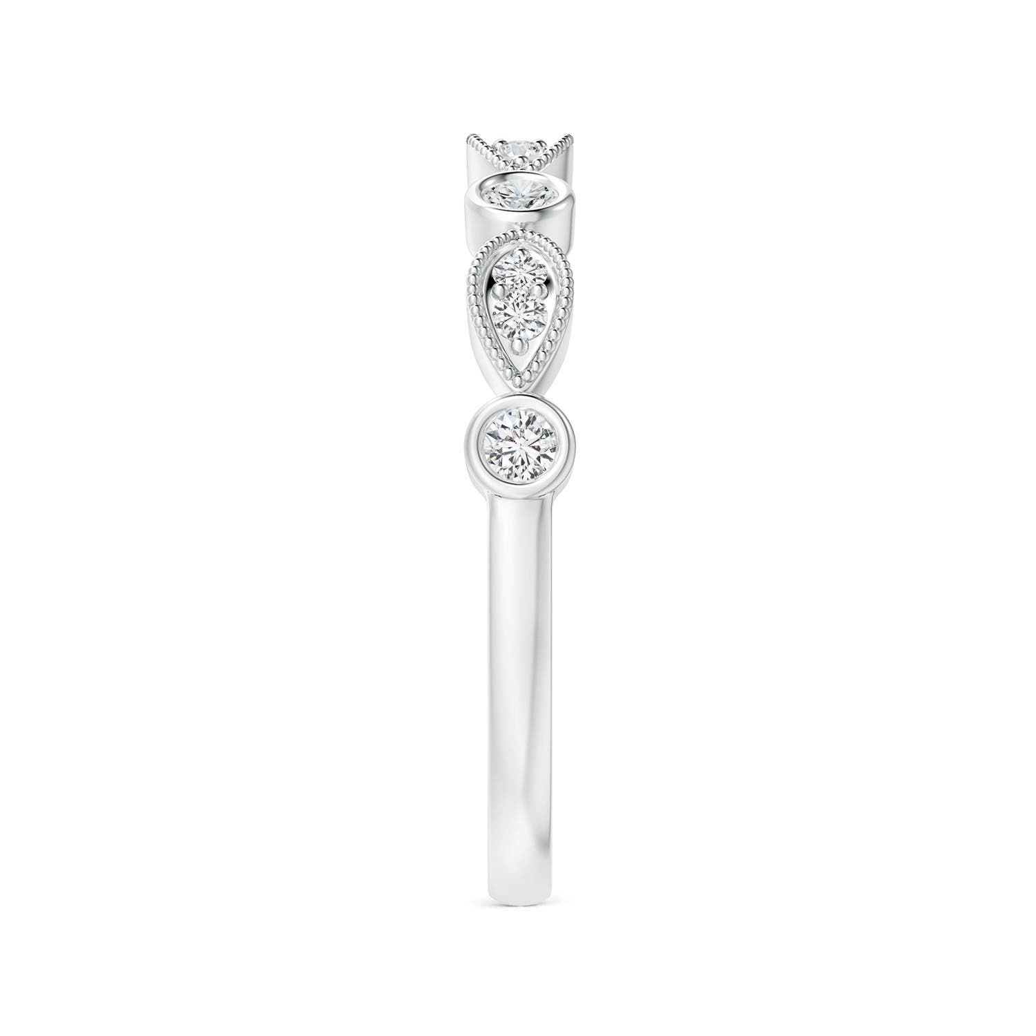 H, SI2 / 0.21 CT / 14 KT White Gold