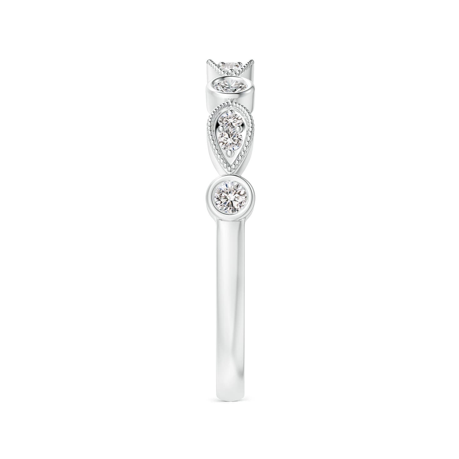 I-J, I1-I2 / 0.21 CT / 14 KT White Gold