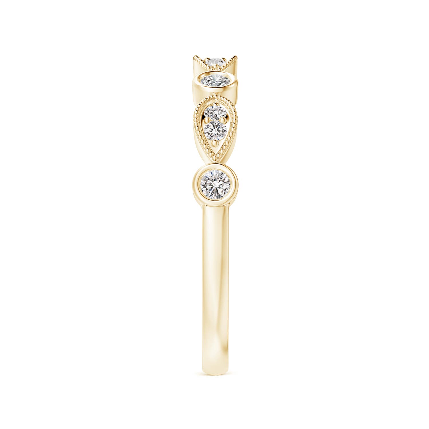 I-J, I1-I2 / 0.21 CT / 14 KT Yellow Gold