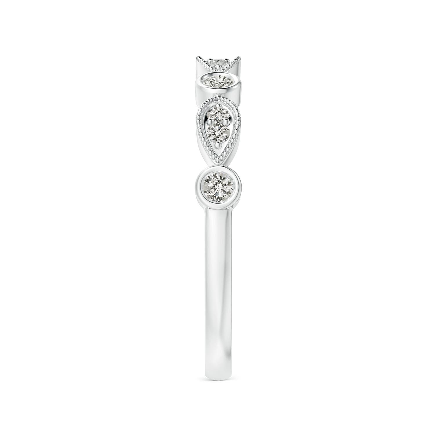 K, I3 / 0.21 CT / 14 KT White Gold